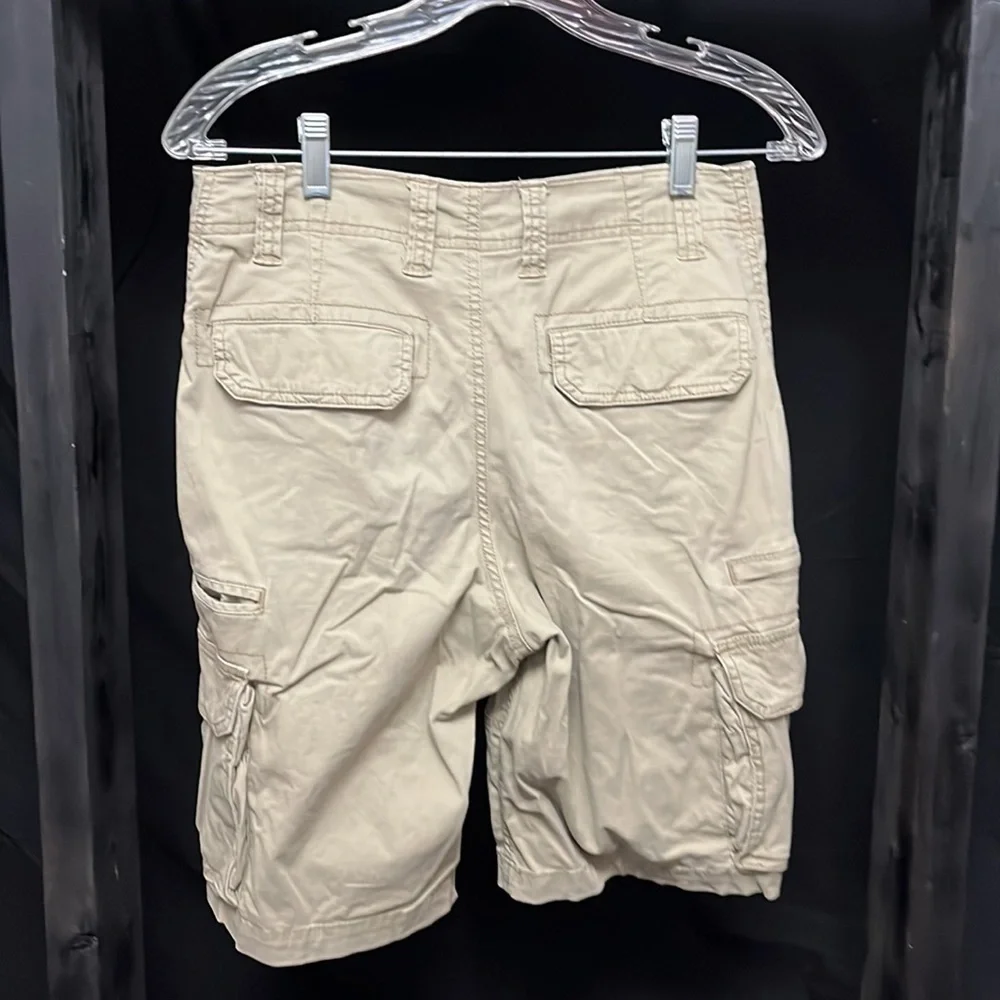𝅺GEORGE- tan cargo shorts